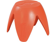 Flora Stool - Coral, 12.2"H