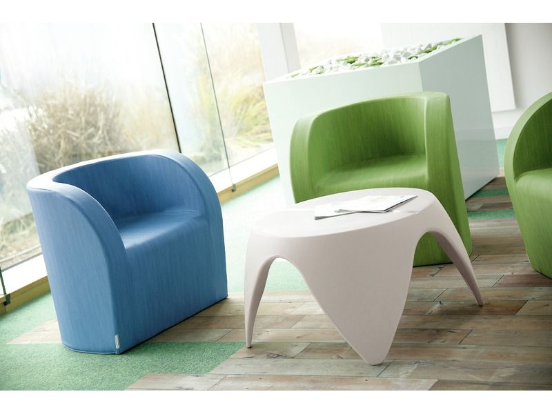 Flora Table - Light Grey, 18.6"H