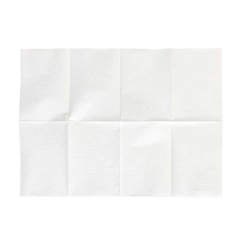 Dental Bibs - White, 17 3/4" x 12 7/8" - 500 pcs per Case