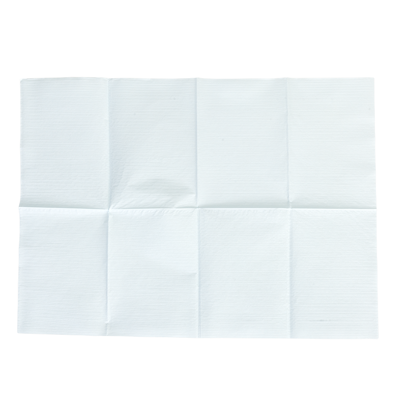Dental Bibs - Blue, 17 3/4" x 12 7/8" - 500 pcs per Case