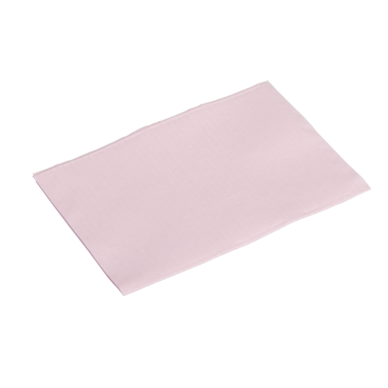 Dental Bibs - Mauve, 17 3/4" x 12 7/8" - 500 pcs per Case