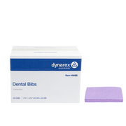 Dental Bibs - Lavender, 17 3/4" x 12 7/8" - 500 pcs per Case
