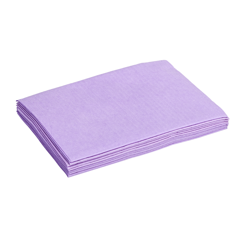 Dental Bibs - Lavender, 17 3/4" x 12 7/8" - 500 pcs per Case
