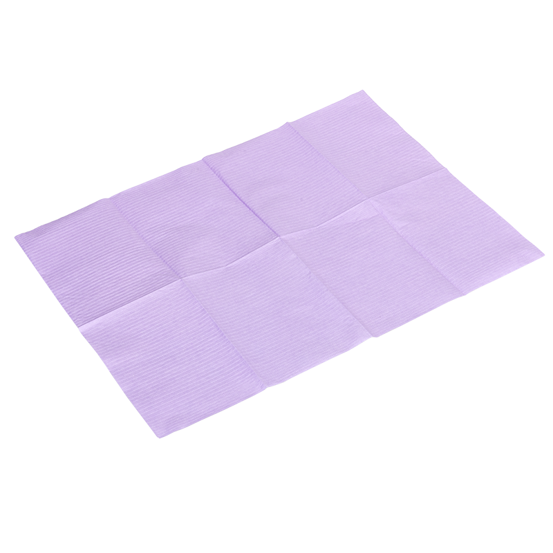 Dental Bibs - Lavender, 17 3/4" x 12 7/8" - 500 pcs per Case