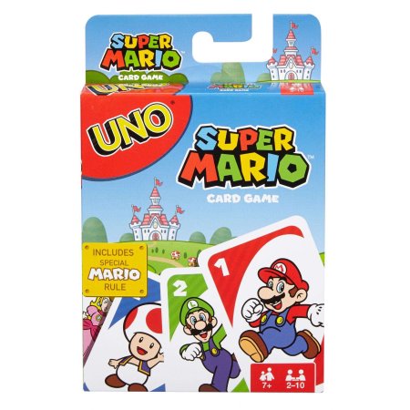 Mattel Super Mario Uno Card Game