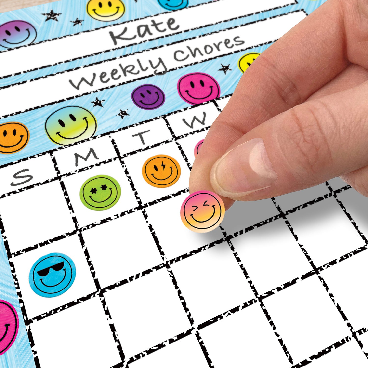 Brights 4Ever Smiley Faces Mini Stickers Valu-Pack