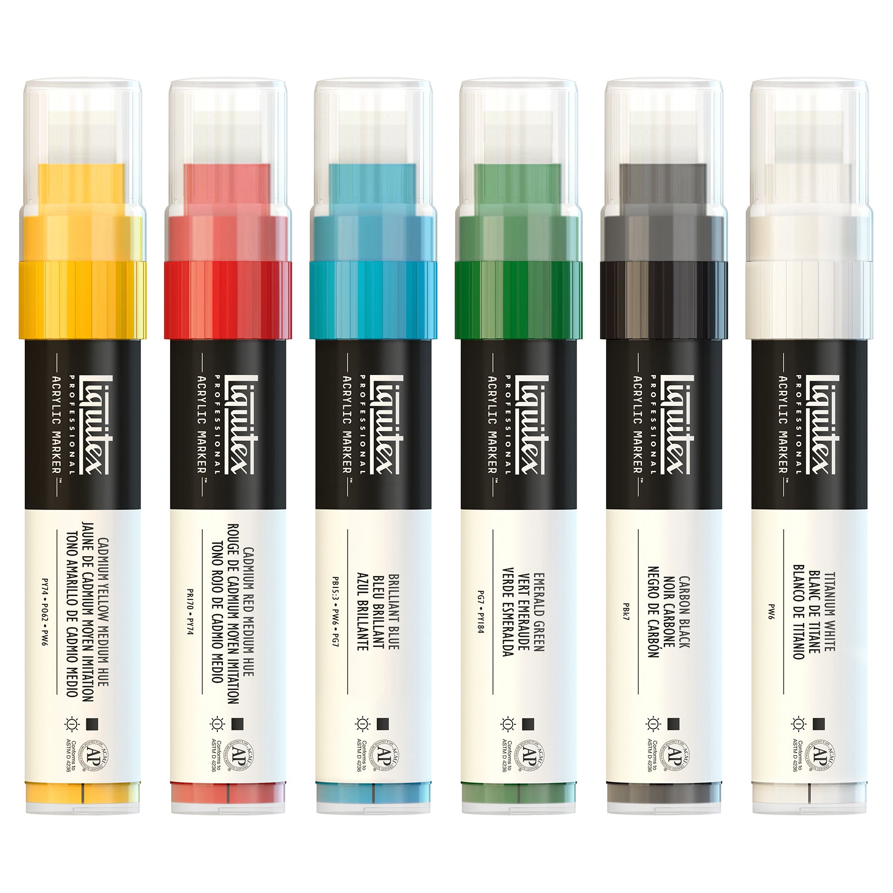 LQ Paint Marker Wide 6 Set - Classics