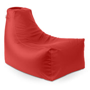 Jaxx Pezzi Premium Vinyl Classroom Bean Bag Chair, Red