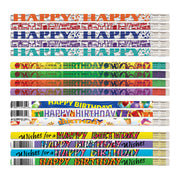 Teacher Birthday Pencils Assortment, Pack of 144