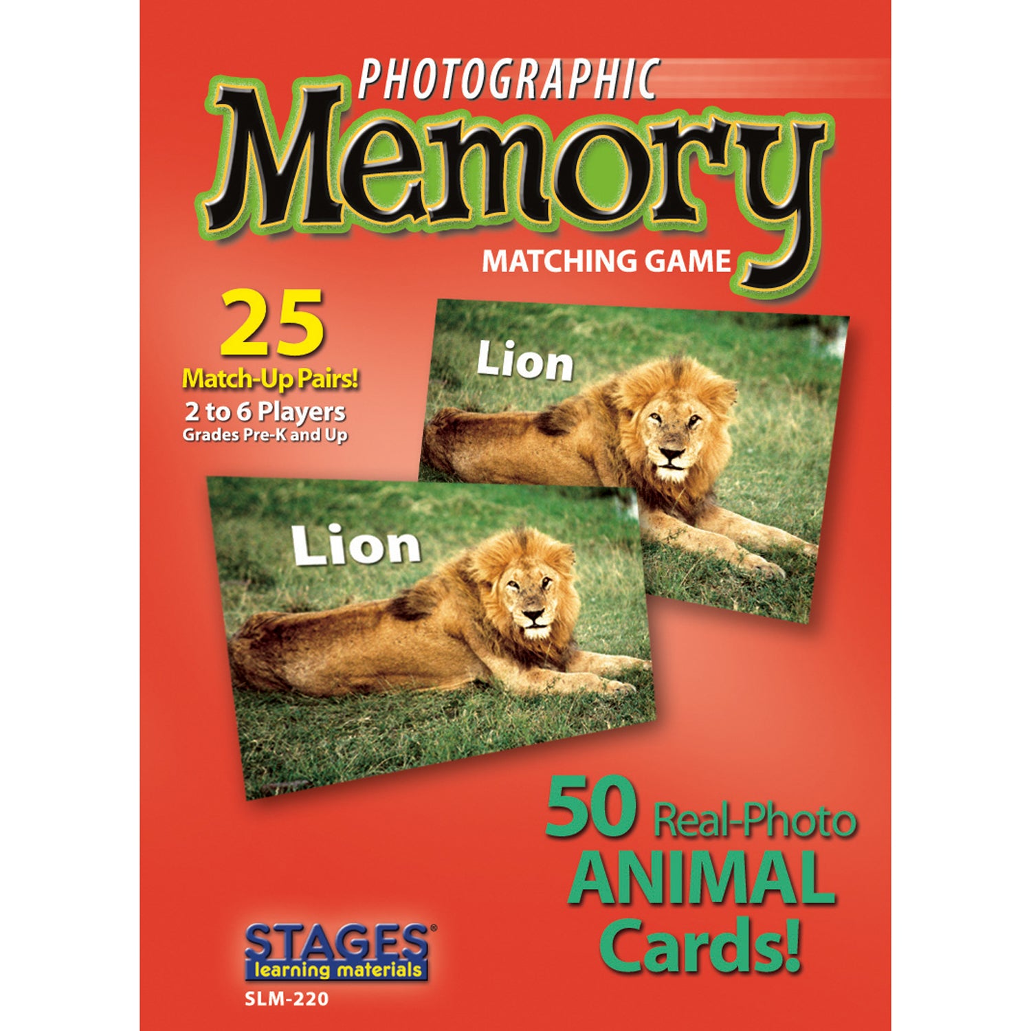 Photographic Memory Matching Game, Animals