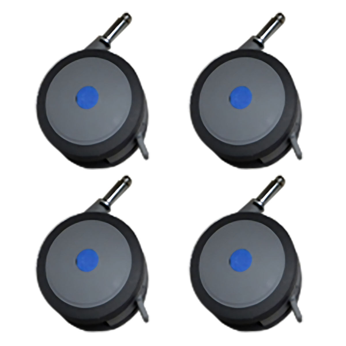 Reclining bath chair, accessory, casters, set of 4