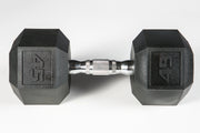45 LB YORK Premium PVC Hex Dumbbells