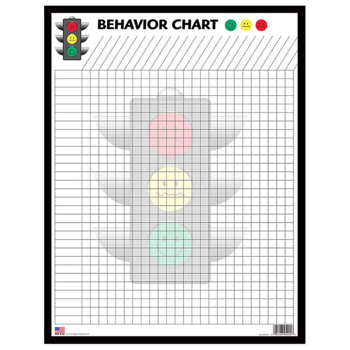 Behavior Chart, 17"x22" (sold in quantities of 12)
