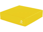 Square Pouffe Basic - Yellow, 4.7"Th