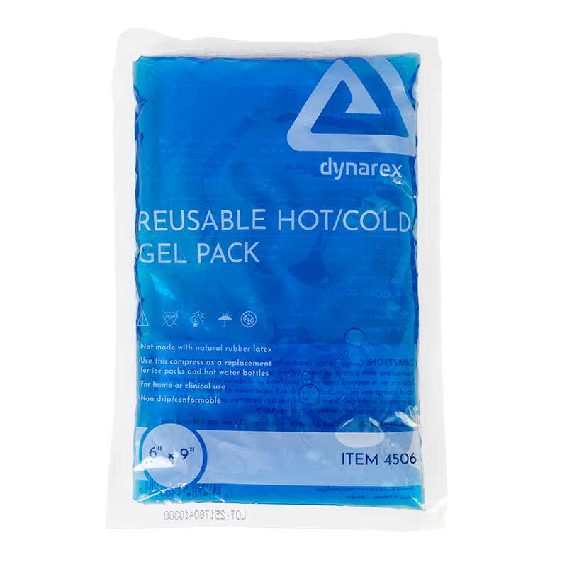 Reusable Hot / Cold Gel Packs, 6" x 9" - 24 packs per Case