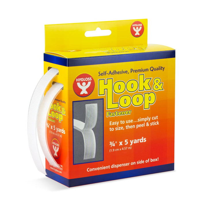 Hook and Loop - Roll -3/4"x25 yds, White