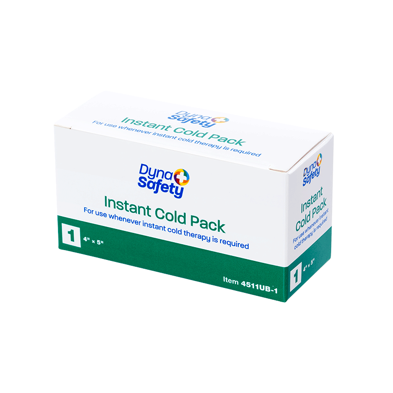 Instant Cold Pack, 4" x 5" - 1 pc per Box/72 Boxes per Case