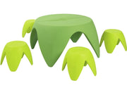 Flora Living Room - Light Green/Green, 12.2"H