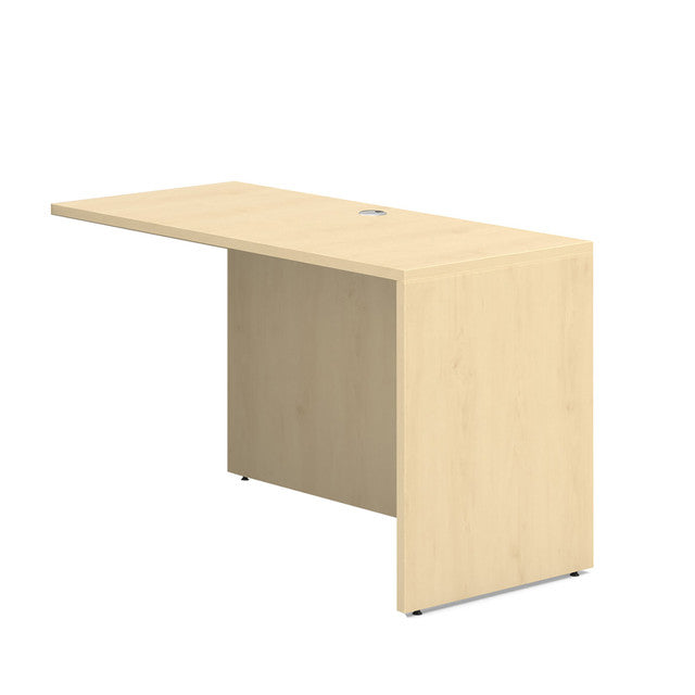 OfficeSource Laminate Reversible Return - 35''W x 20''D - Maple
