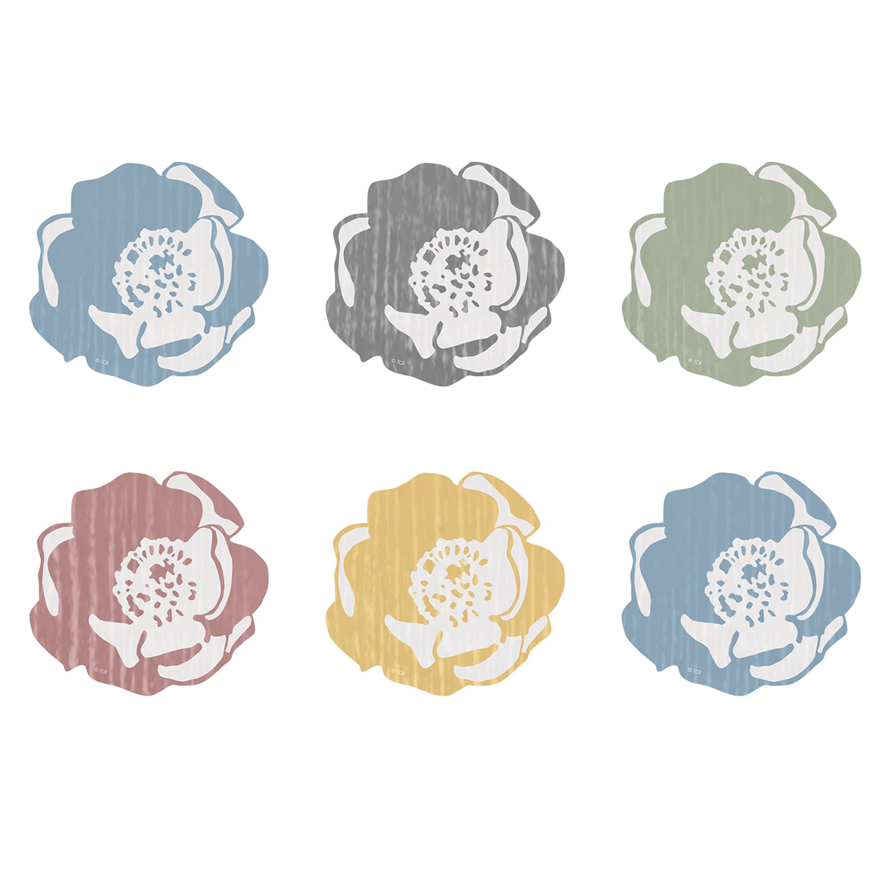 Classroom Cottage Rosettes Mini Accents, Pack of 36