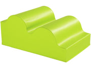 Tiny Tot Module Large Waves - Light Green, 28.3"L x 18.9"W x 13"H
