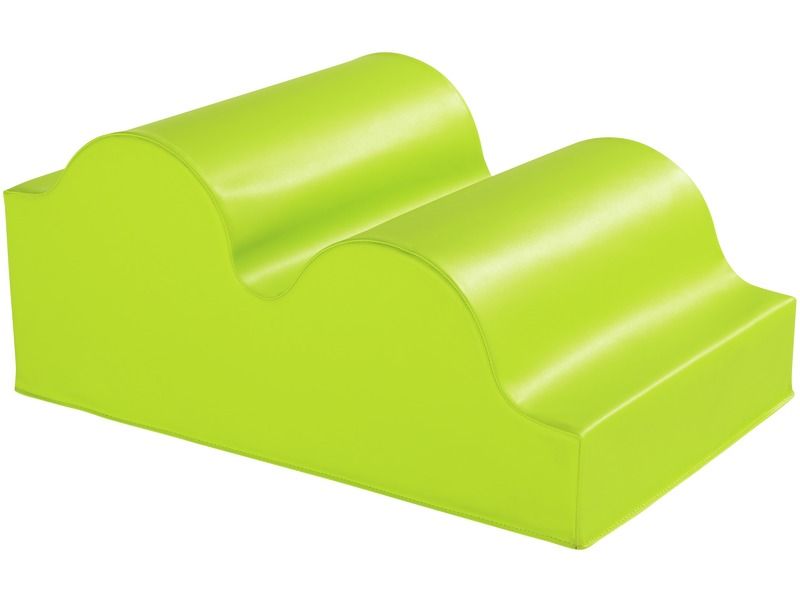 Tiny Tot Module Large Waves - Light Green, 28.3"L x 18.9"W x 13"H