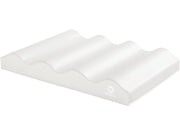 Tiny Tot Module Four Waves Mat - White