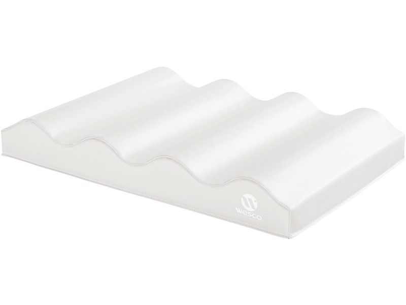 Tiny Tot Module Four Waves Mat - White