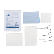 Minor Laceration Tray w/ Instruments -  20 kits per Case