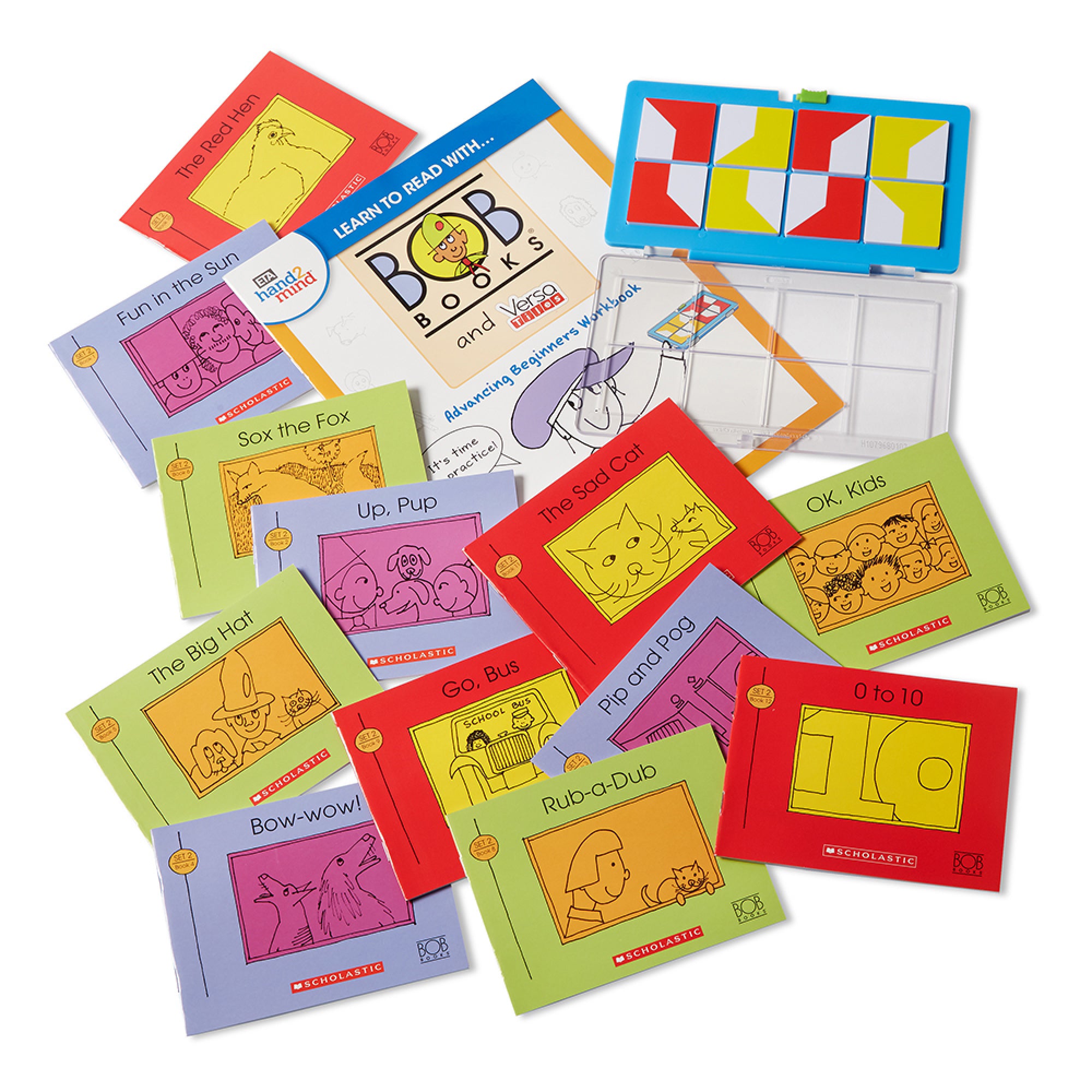 Learn to Read With Bob Books® and VersaTiles® Advancing Beginners Set