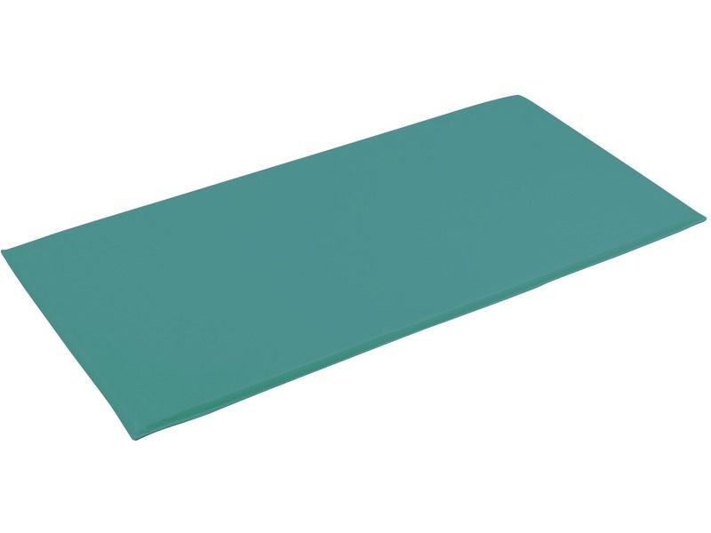 Plain Mat - Teal, 51.2"L x 25.6"W x 0.8"Th