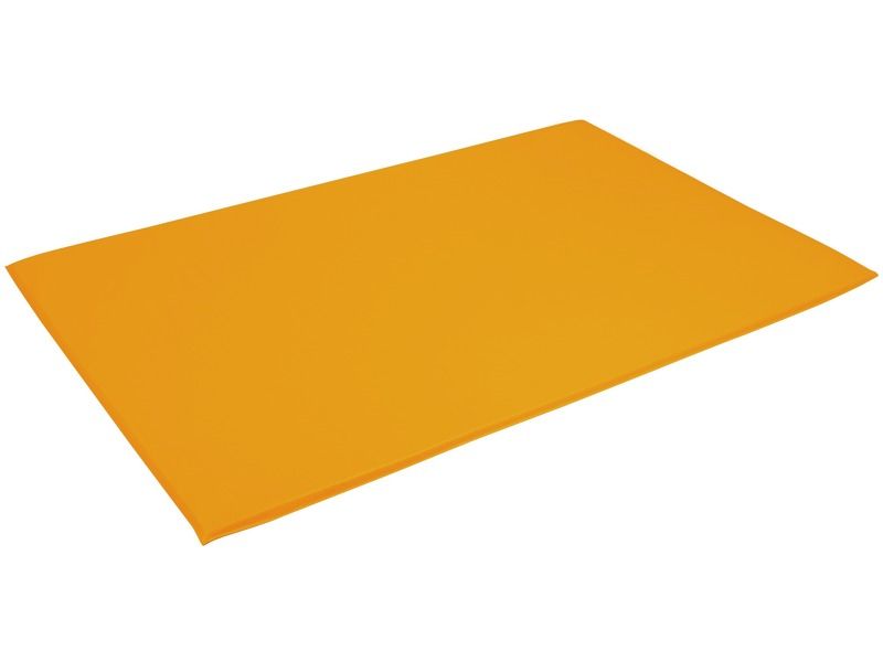 Plain Mat - Light Orange, 78.7"L x 51.2"W x 0.8"Th