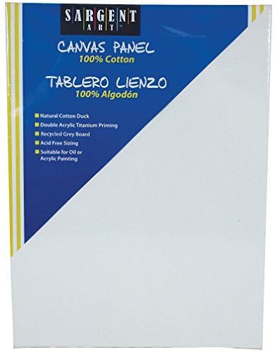 2094248 6 X 8 in. Canvas Panel, White