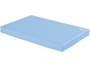 Tiny Tot Mat Rectangular - Light Blue, 28.3"L x 18.9"W x 2.4"Th