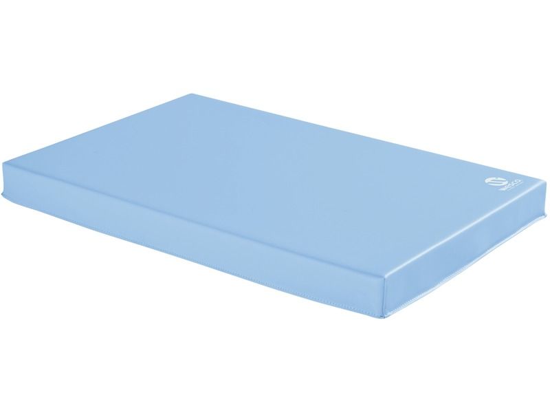 Tiny Tot Mat Rectangular - Light Blue, 28.3"L x 18.9"W x 2.4"Th