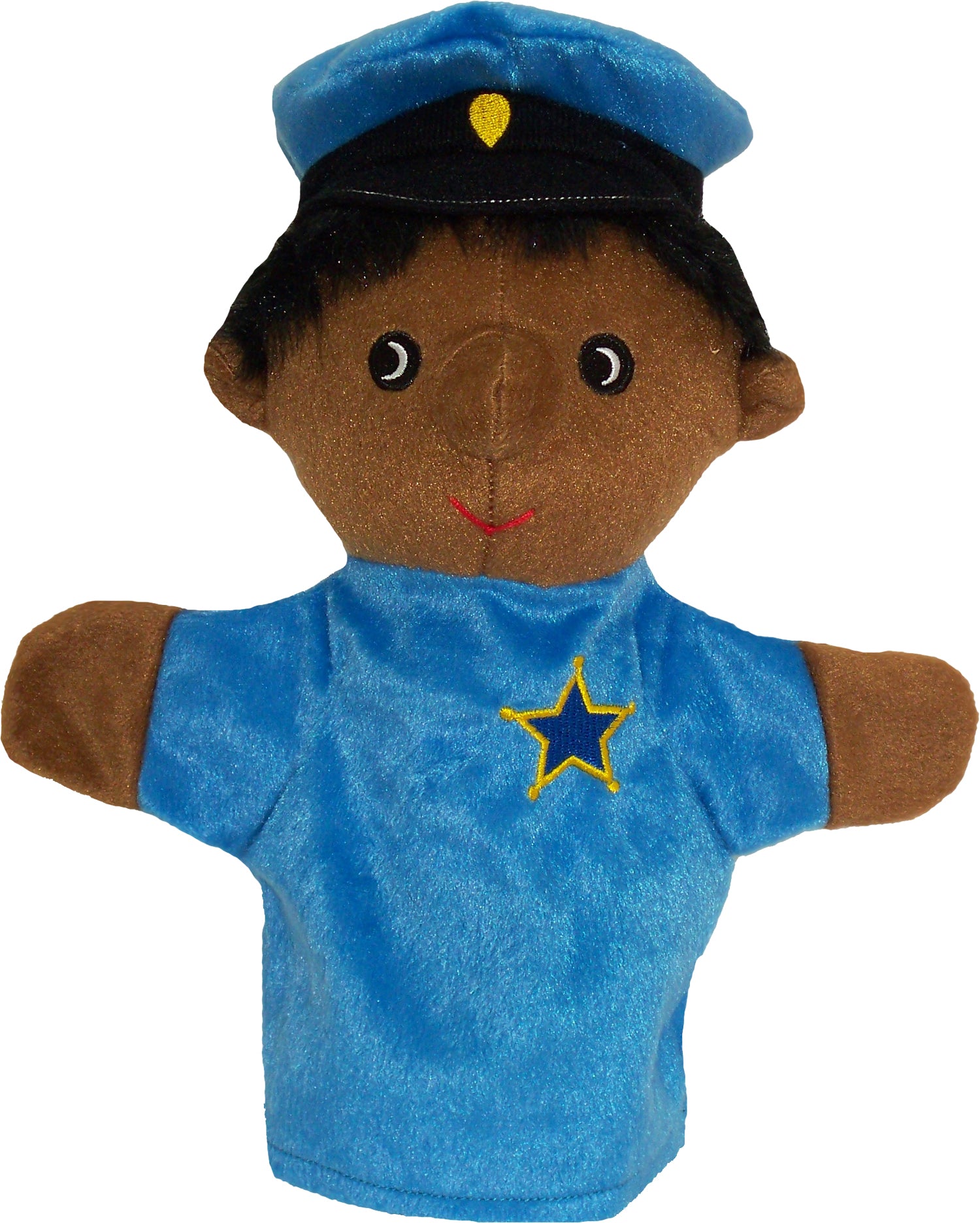 Police Officer Puppet, African American