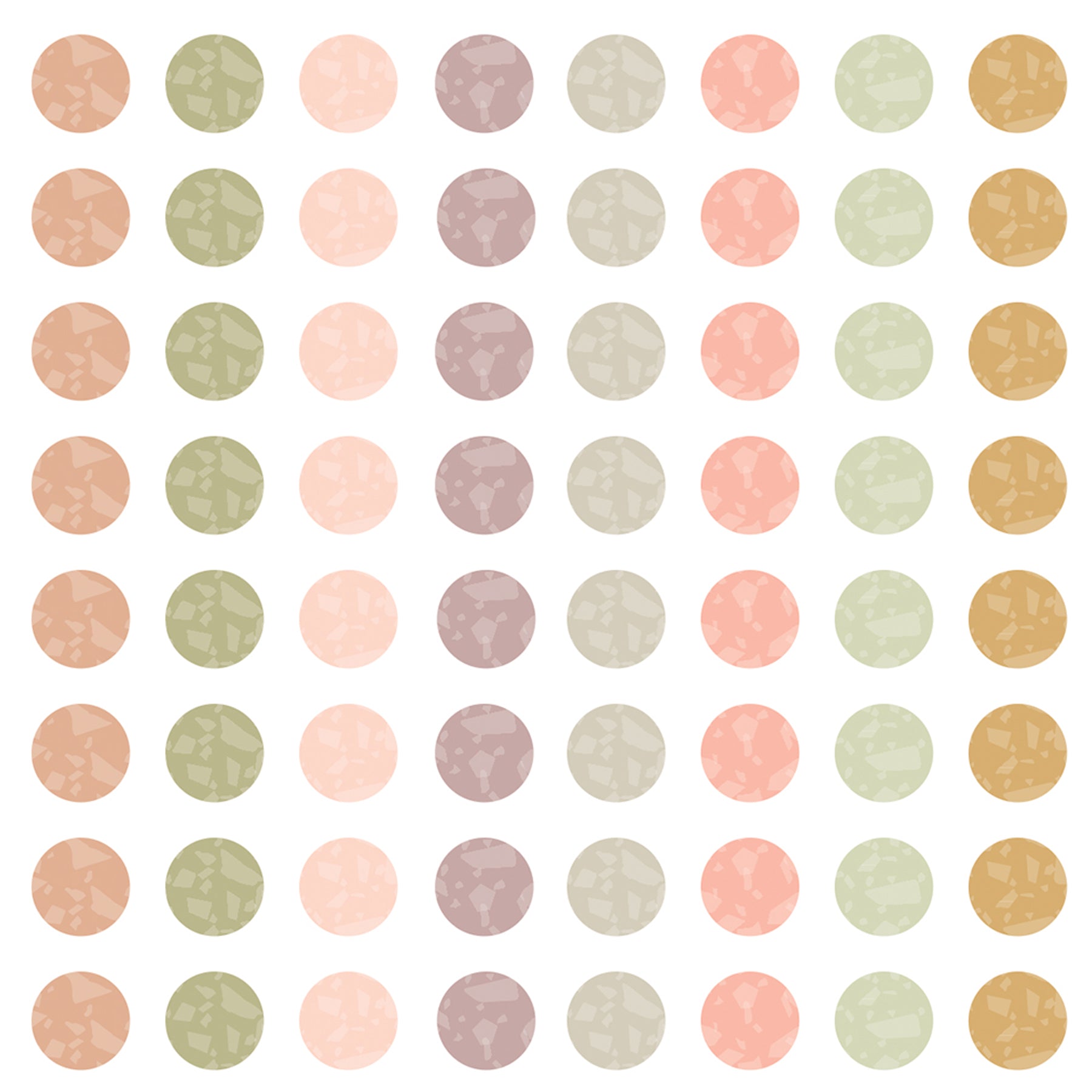 Terrazzo Tones Circles Mini Stickers Valu-Pak, Pack of 1144
