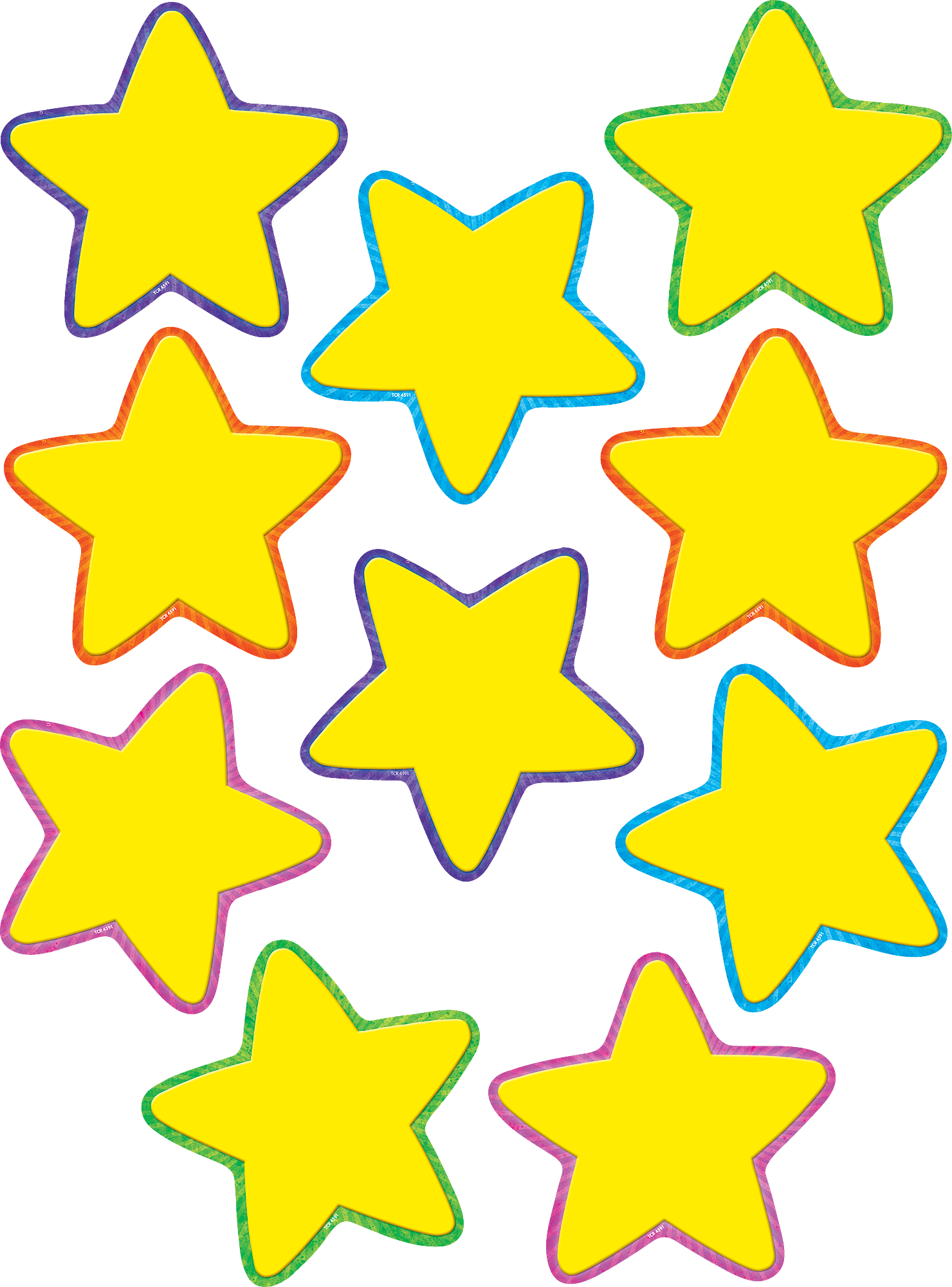 Yellow Stars Accents