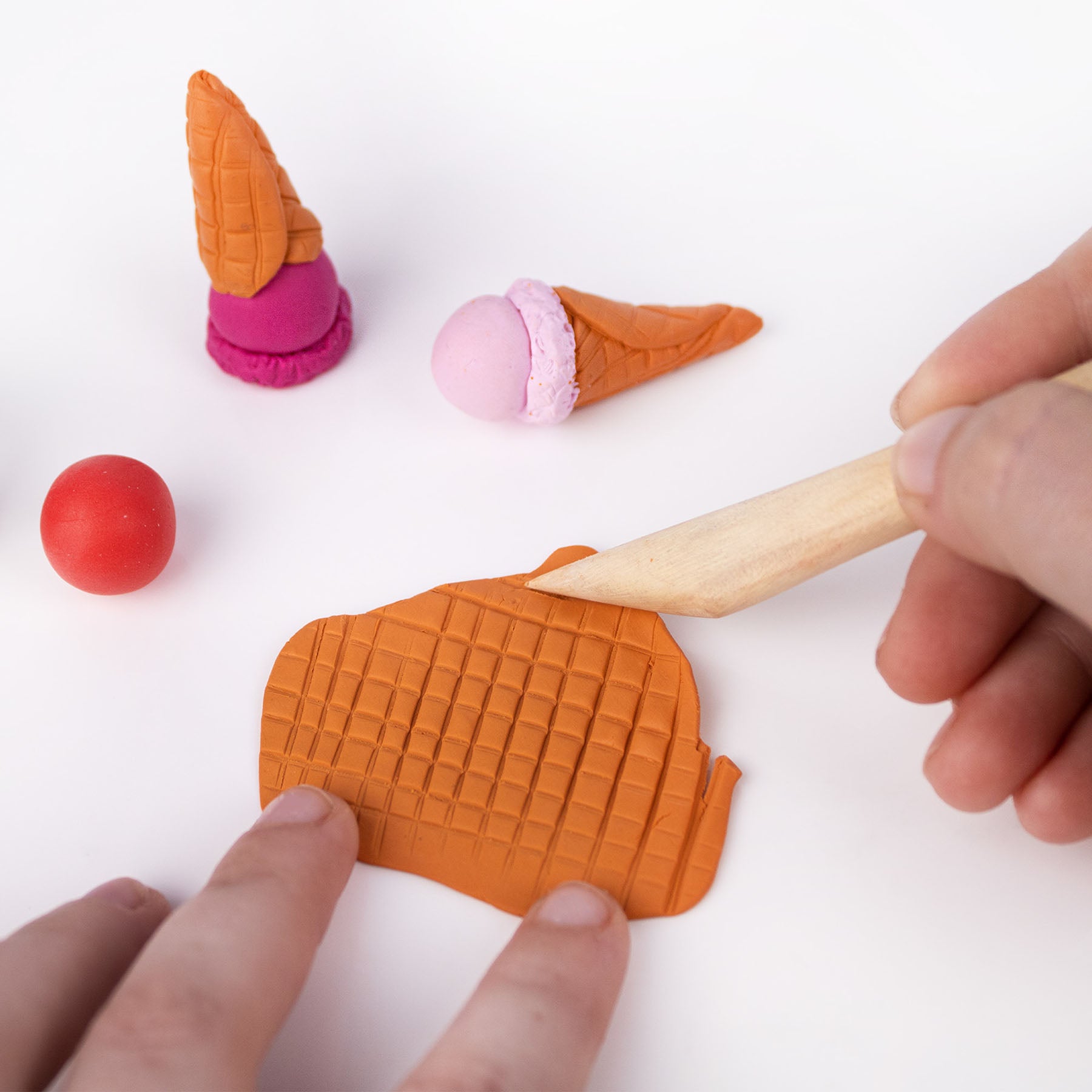 Modeling Clay Tools, Hardwood Set, 2 Pieces