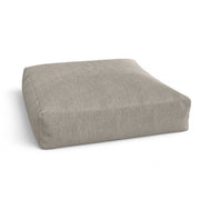 Jaxx Brio Large Décor Floor Pillow/Meditation Yoga Cushion, Plush Microvelvet, Dove Grey