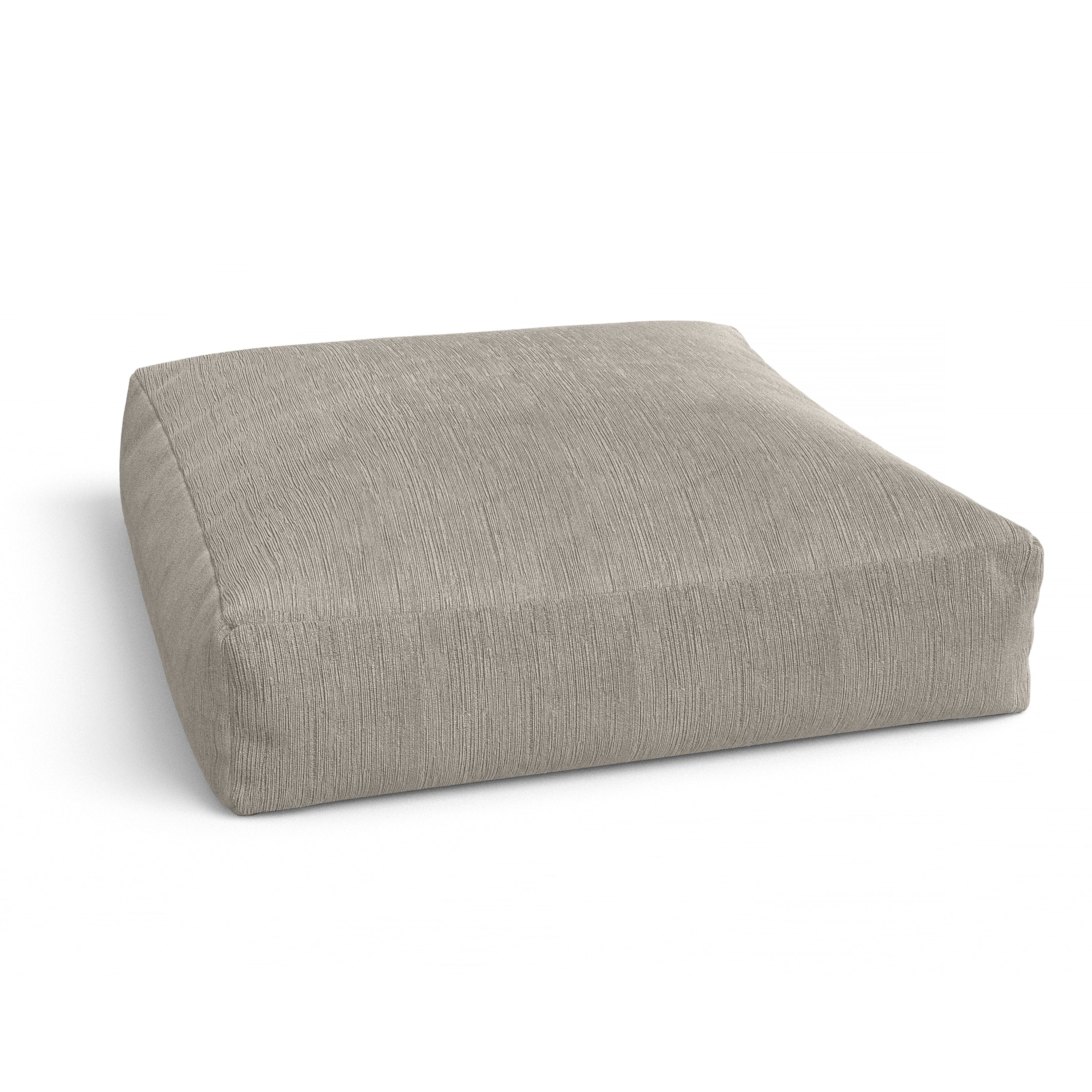 Jaxx Brio Large Décor Floor Pillow/Meditation Yoga Cushion, Plush Microvelvet, Dove Grey