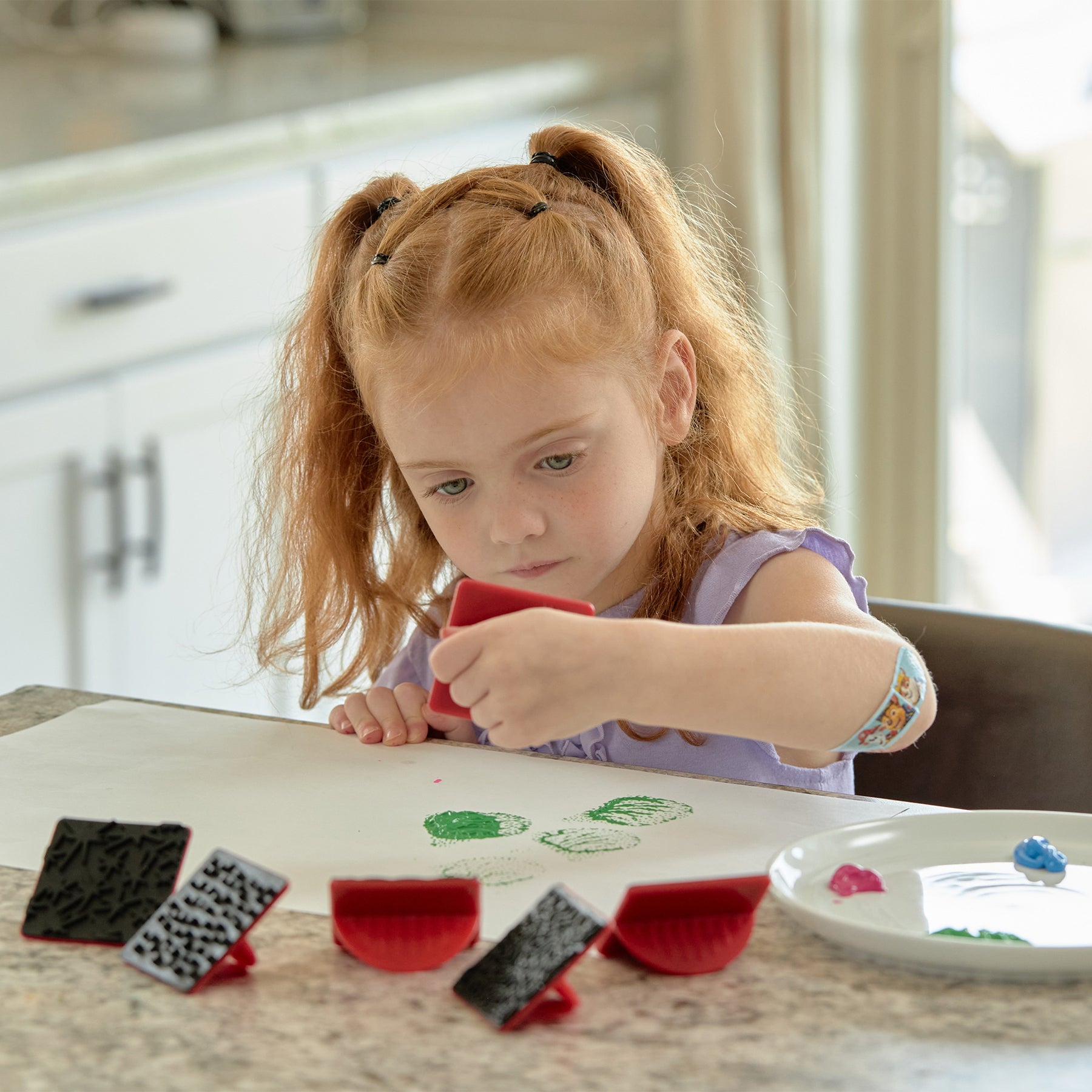 Paint Effect Stamps - Set of 6