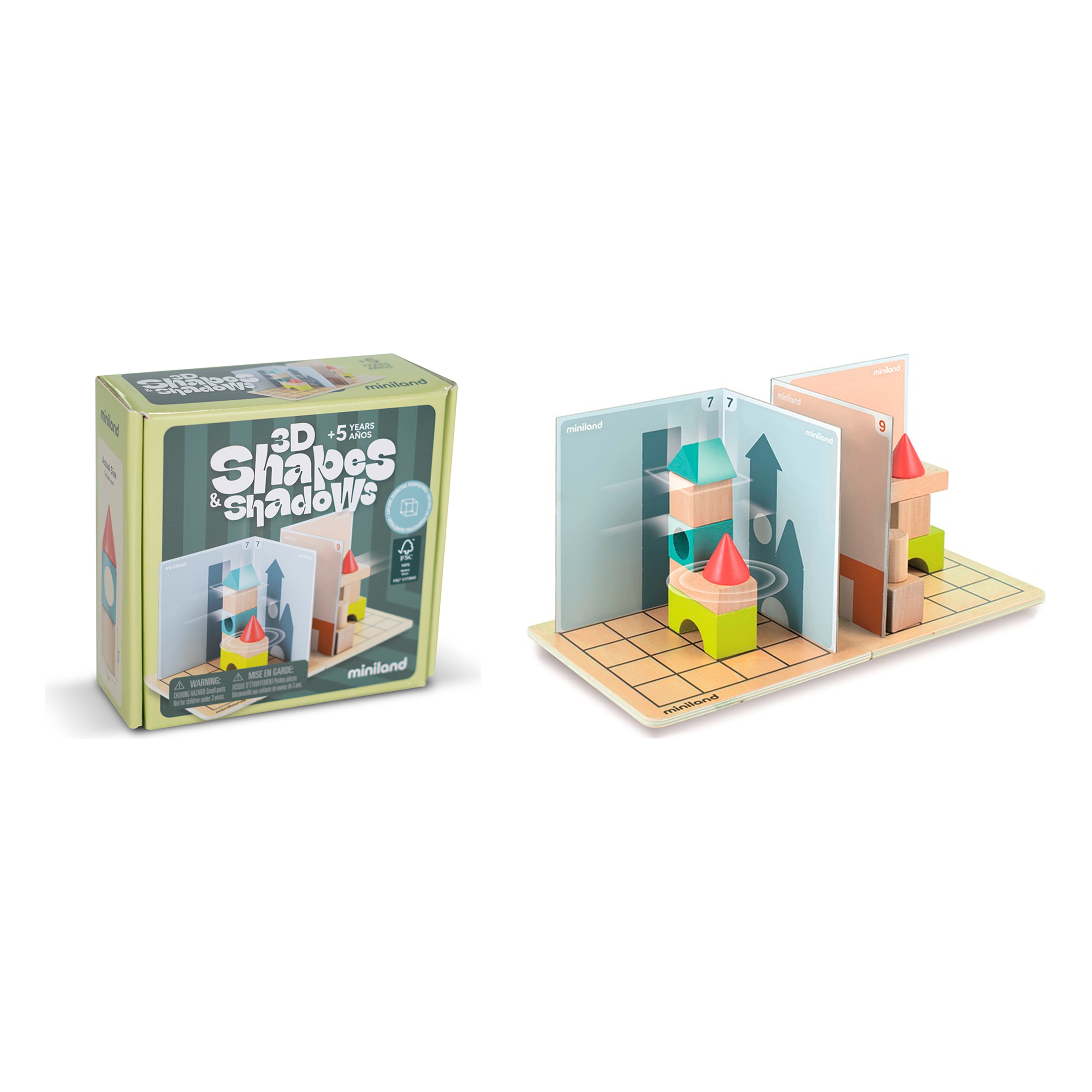 3D Shapes & Shadows Fsc 100%