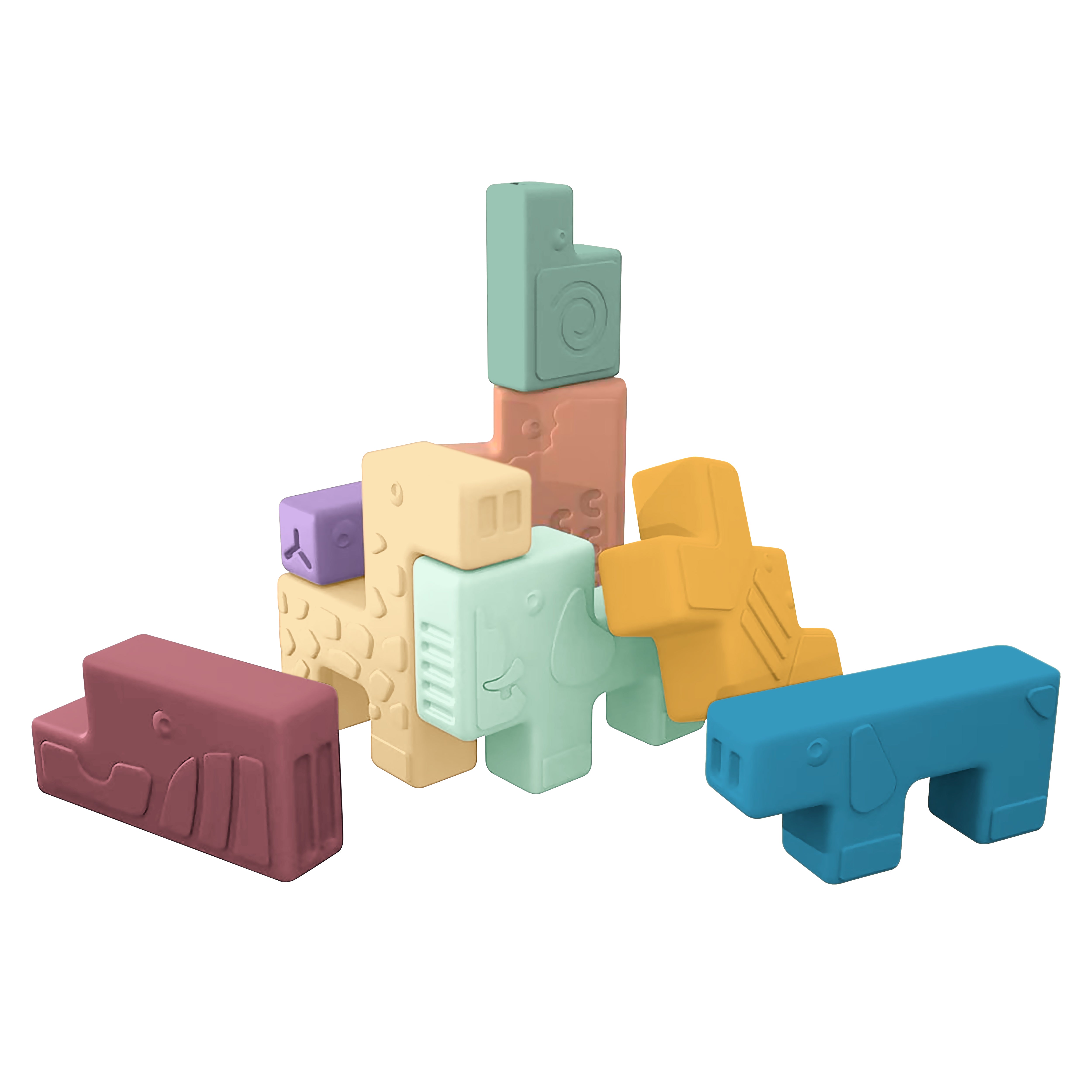 Soft Animal Blocks