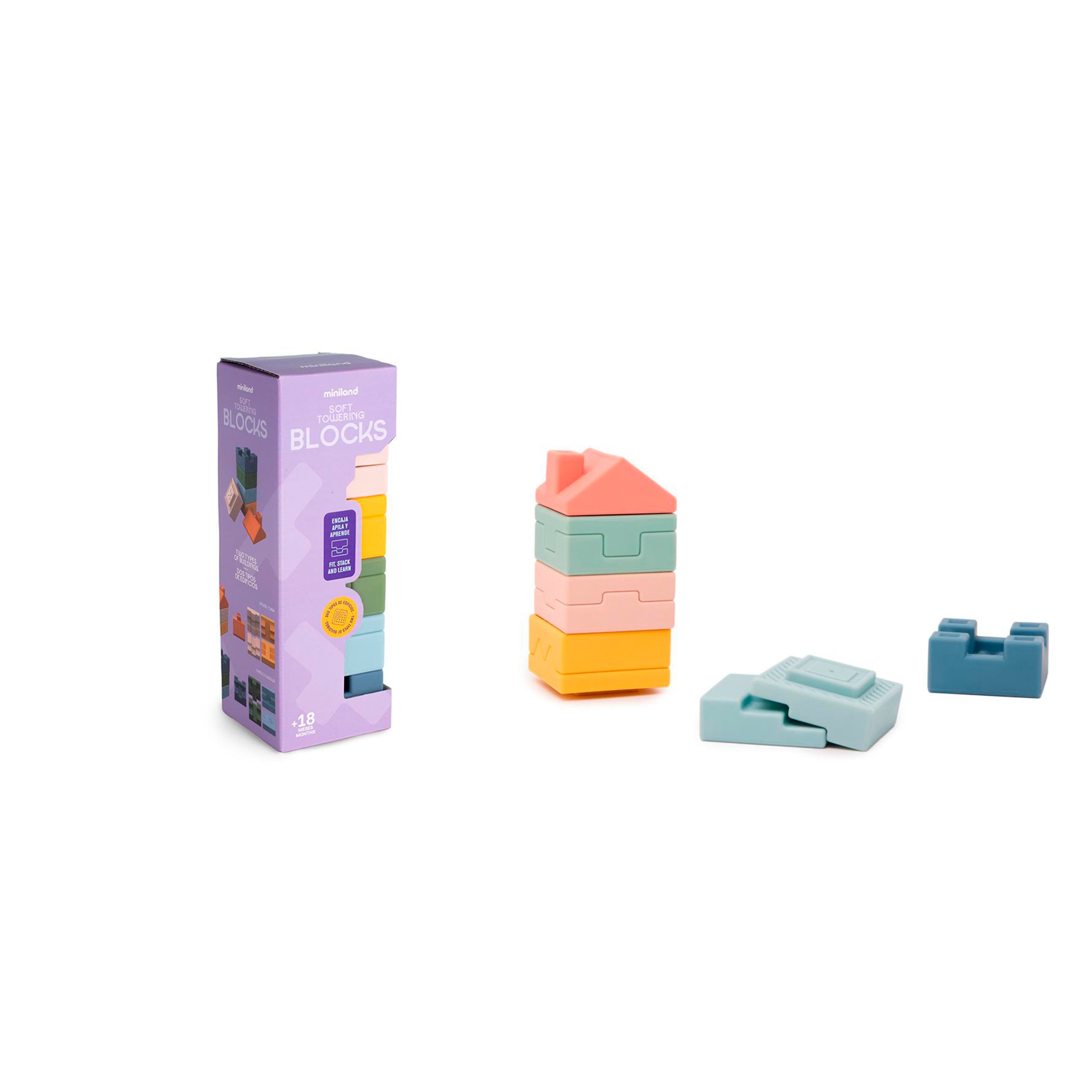 Soft Towering Blocks