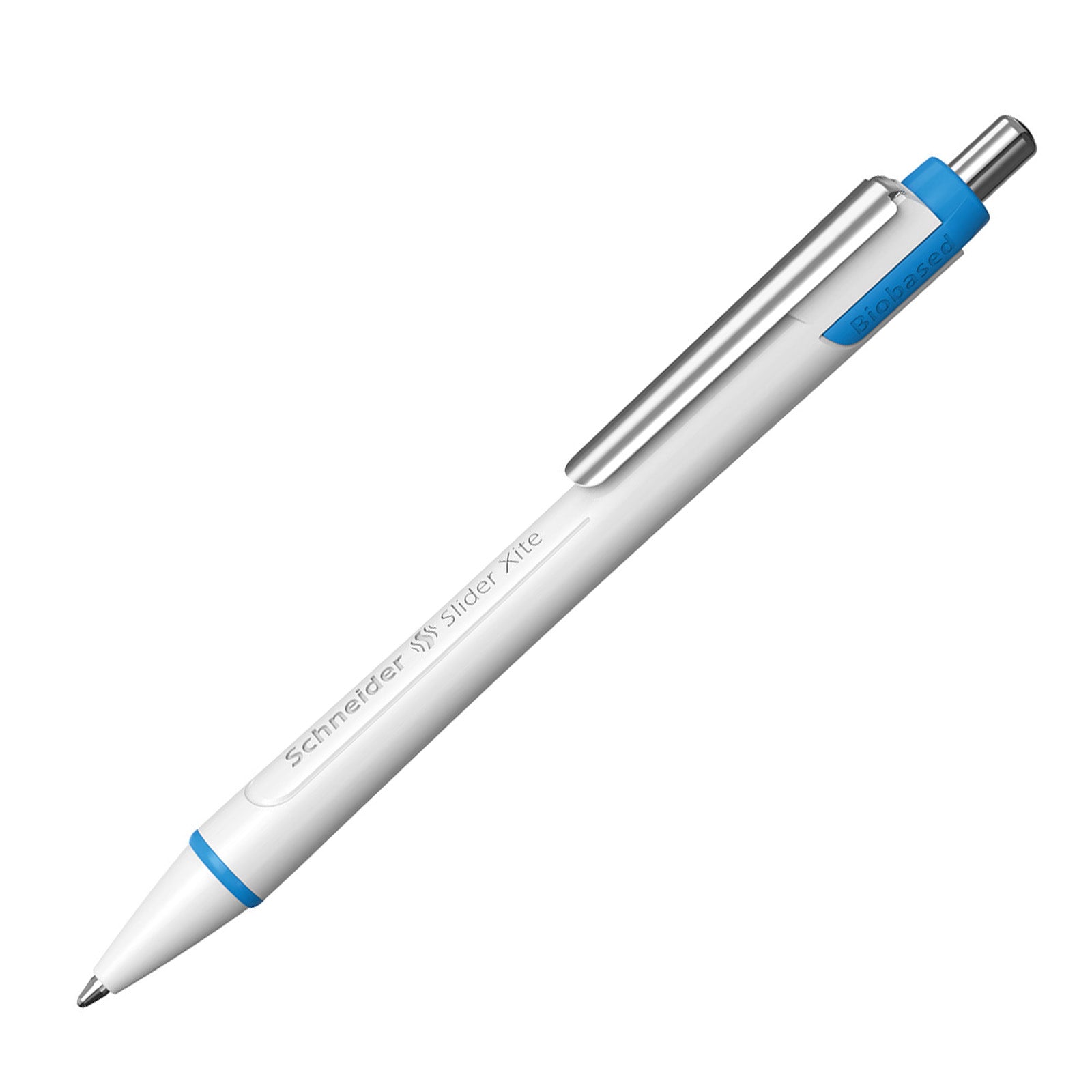 Slider Xite XB Refillable + Retractable Ballpoint Pen, 1.4 mm, Black Ink, Box of 10 Pens