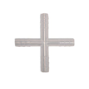 United Scientific® Four-Way Connector, For 6mm Tubing, comes with 12