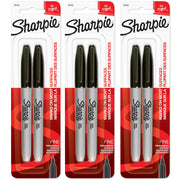 (3 PK) 2 FINE POINT MARKERS BLK