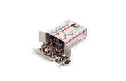 Thumb Tacks 7 16 in. Nickel Plated Pack of 100