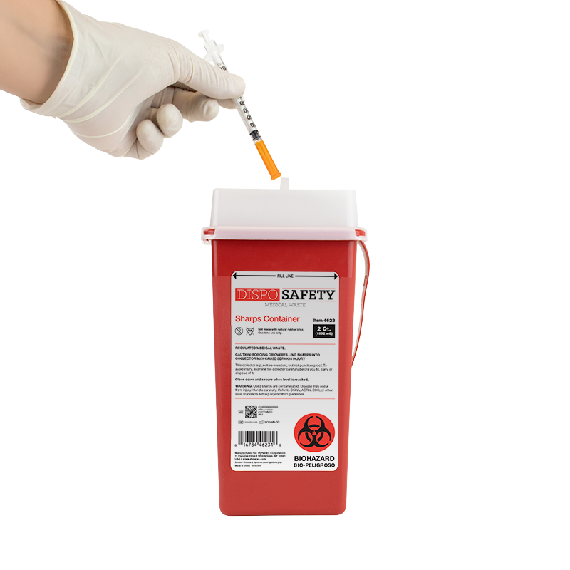 Sharps Containers, 2 qt., 60 pcs per Case